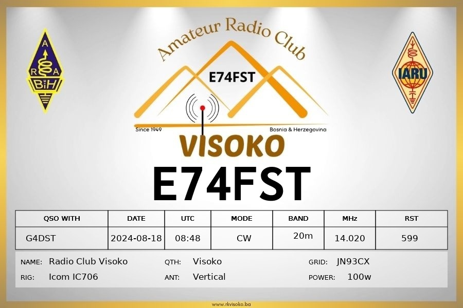 QSL Card